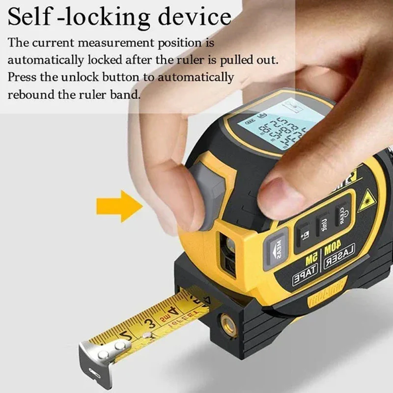 3-In-1 Infrared Laser Tape Measuring - Image 3