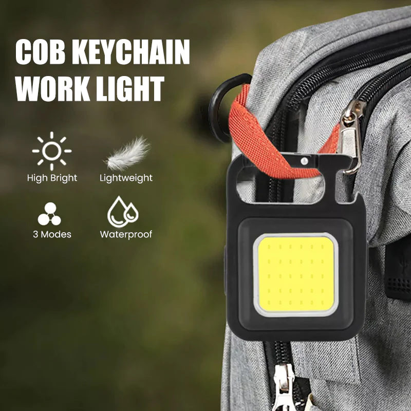 Saker® Mini Flashlight Keychain - Image 7