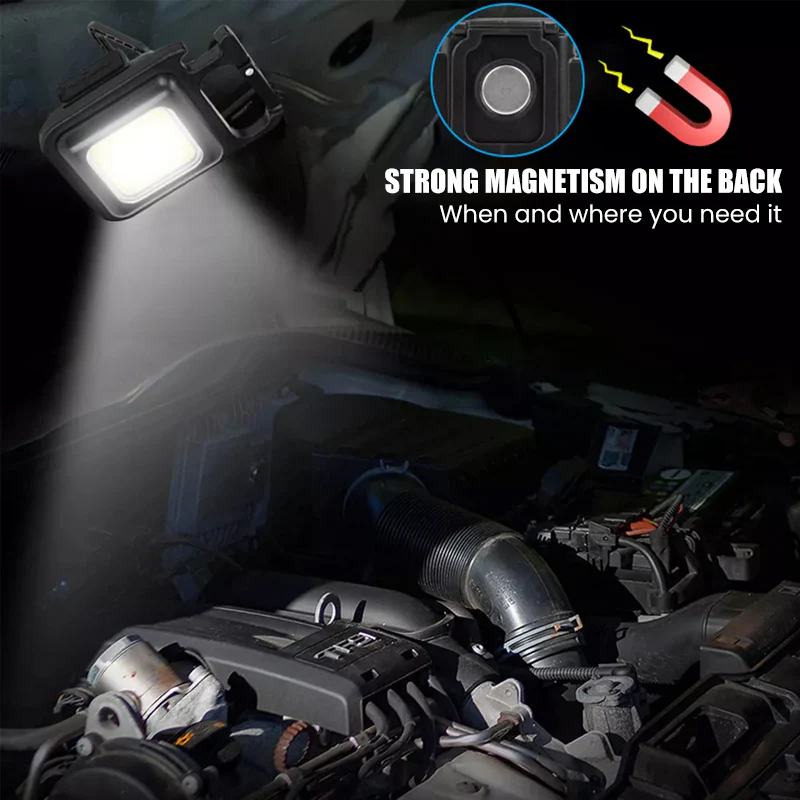 Saker® Mini Flashlight Keychain - Image 8