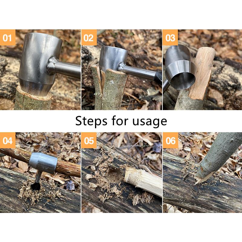 Saker Bushcraft Hand Auger Wrench - Image 6