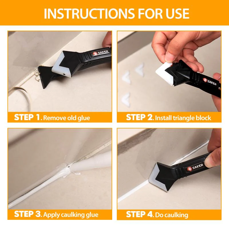 Saker® Silicone Caulking Tools - Image 5