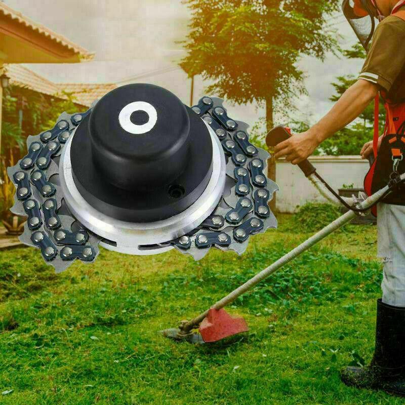 Garden Grass Stainless Steel Chain Trimmer Head - Image 12