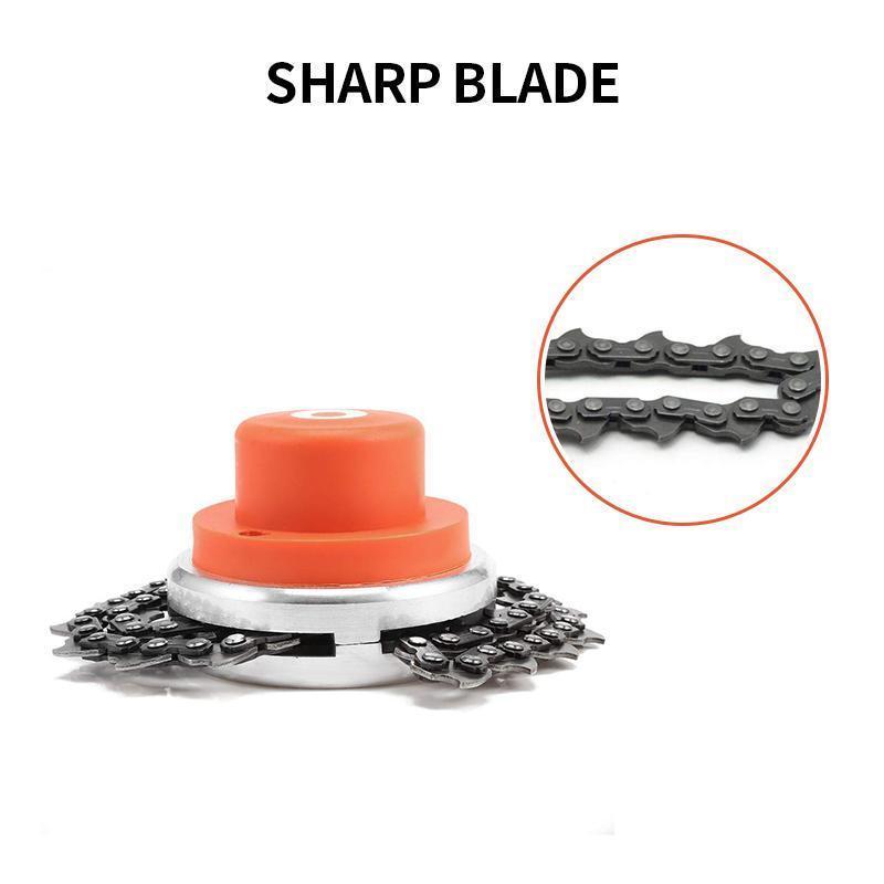 Garden Grass Stainless Steel Chain Trimmer Head - Image 7