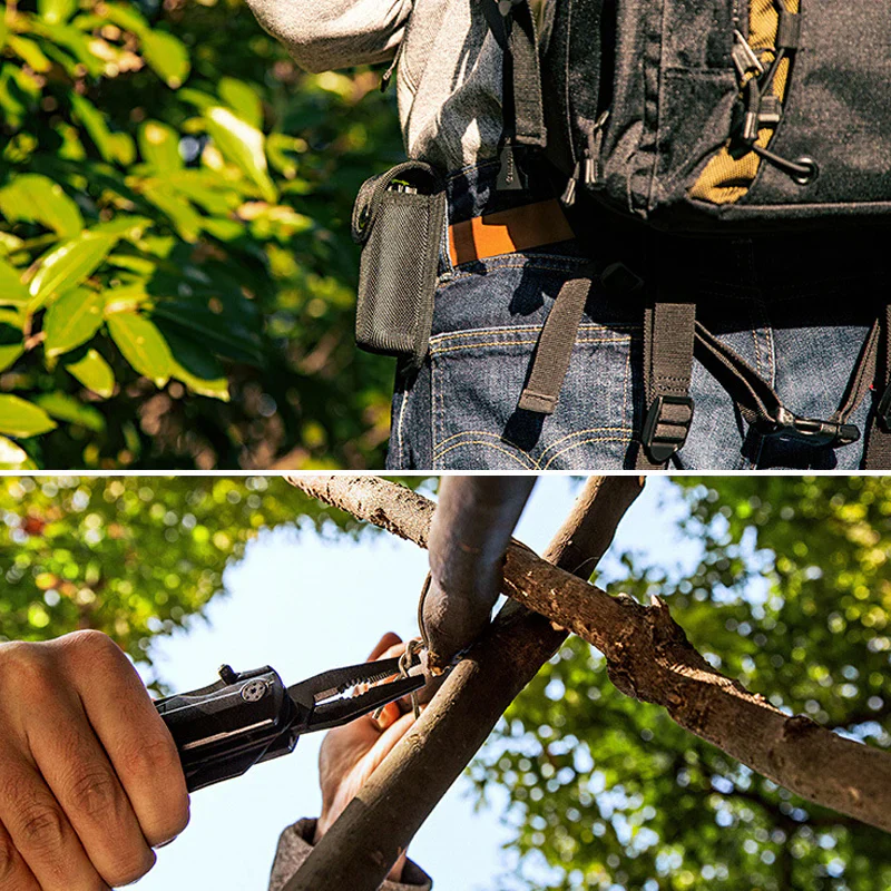Saker 7 in 1 Stainless Steel Pocket Knife Pliers - Image 9