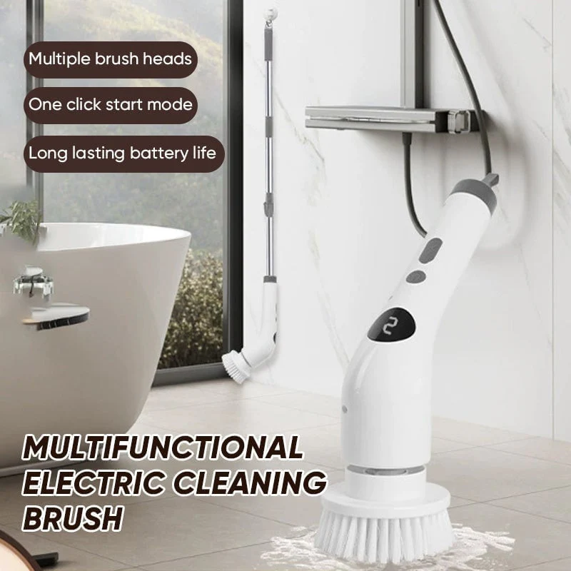 Sakerplus® Multifunctional Wireless Electric Scrub Brush - Image 12