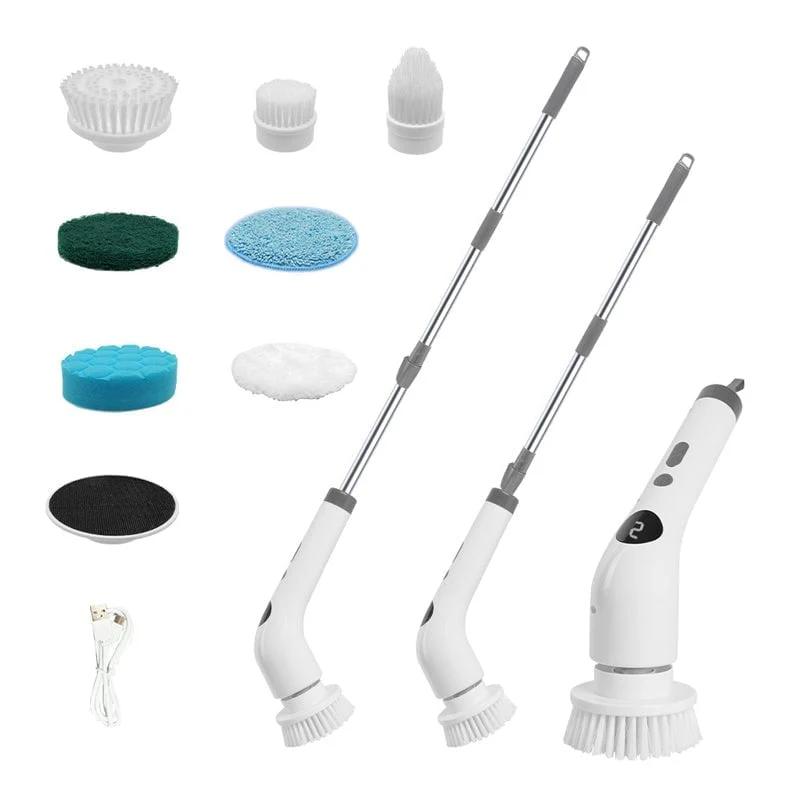 Sakerplus® Multifunctional Wireless Electric Scrub Brush - Image 13