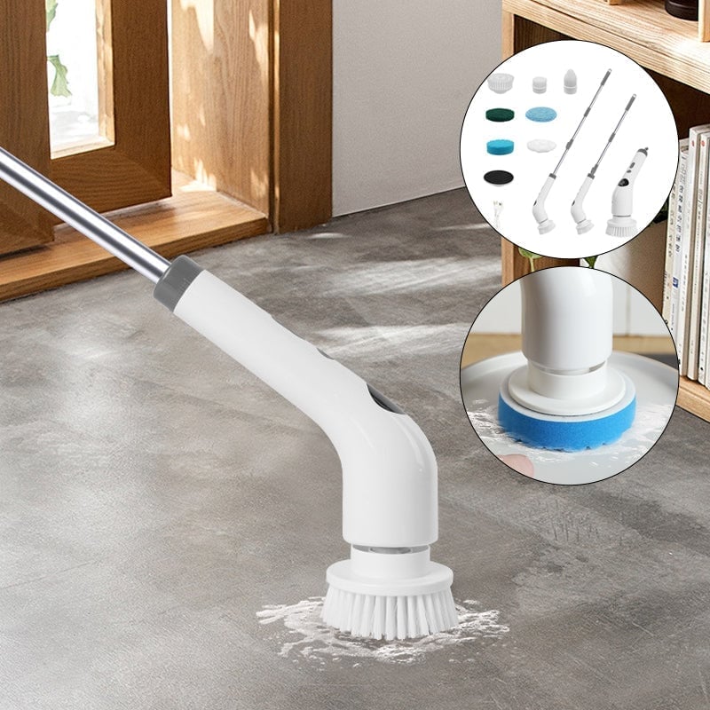 Sakerplus® Multifunctional Wireless Electric Scrub Brush - Image 4