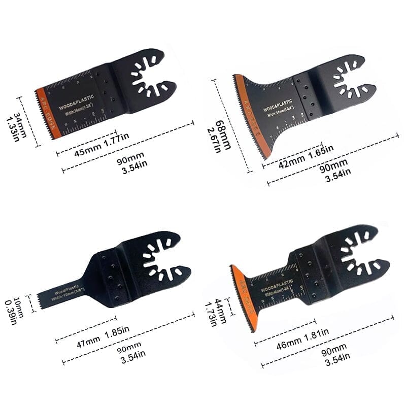 SAKER® 20Pcs Oscillating Saw Blades(No Machine) - Image 11
