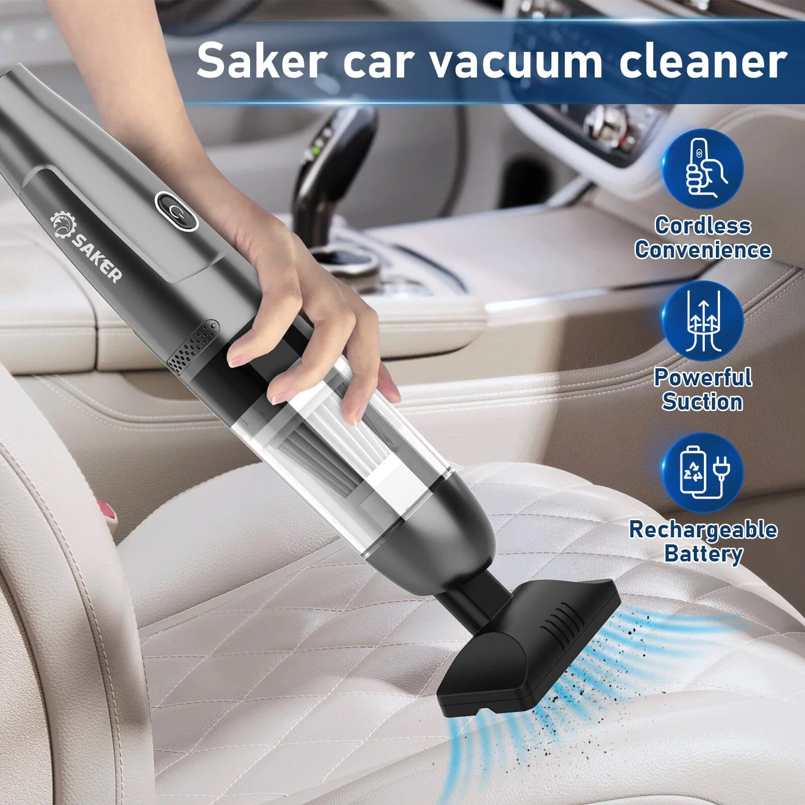 SAKER® 3-in-1 Portable Vacuum Cleaner - Image 10