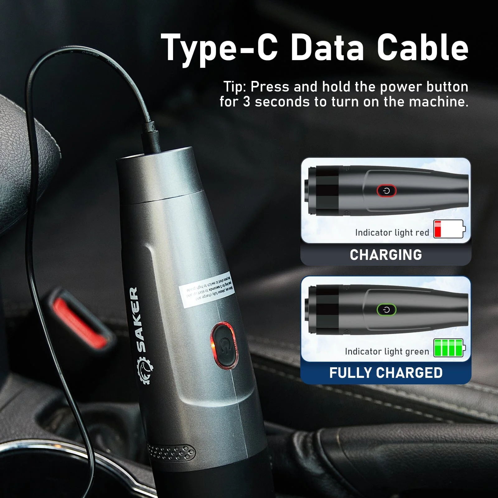 SAKER® 3-in-1 Portable Vacuum Cleaner - Image 8