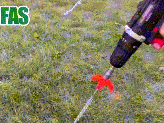 SAKER® 8" Screw in Tent Stakes - Image 8