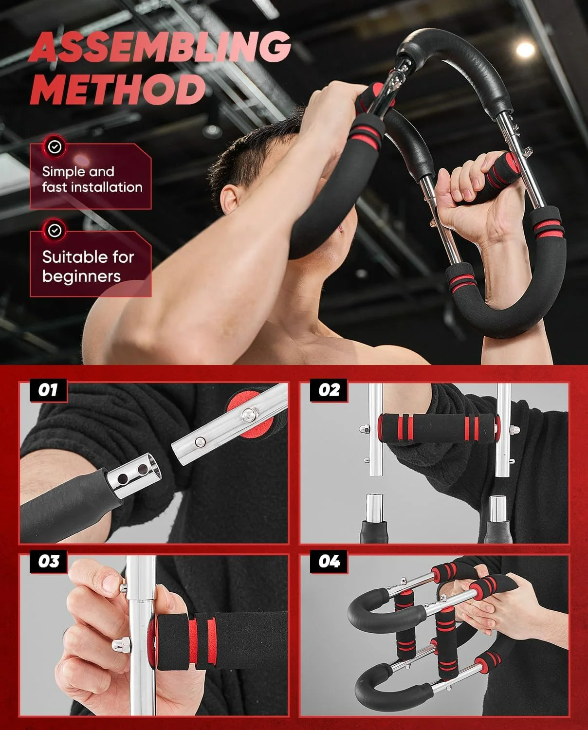 Saker® Arm Trainer Workout Power Tool - Image 4
