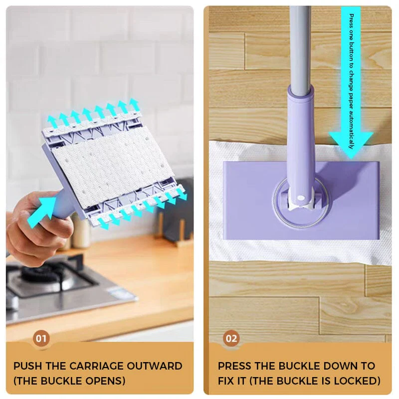 SAKER® Automatic Cloth Changing Mini Mop - Image 5