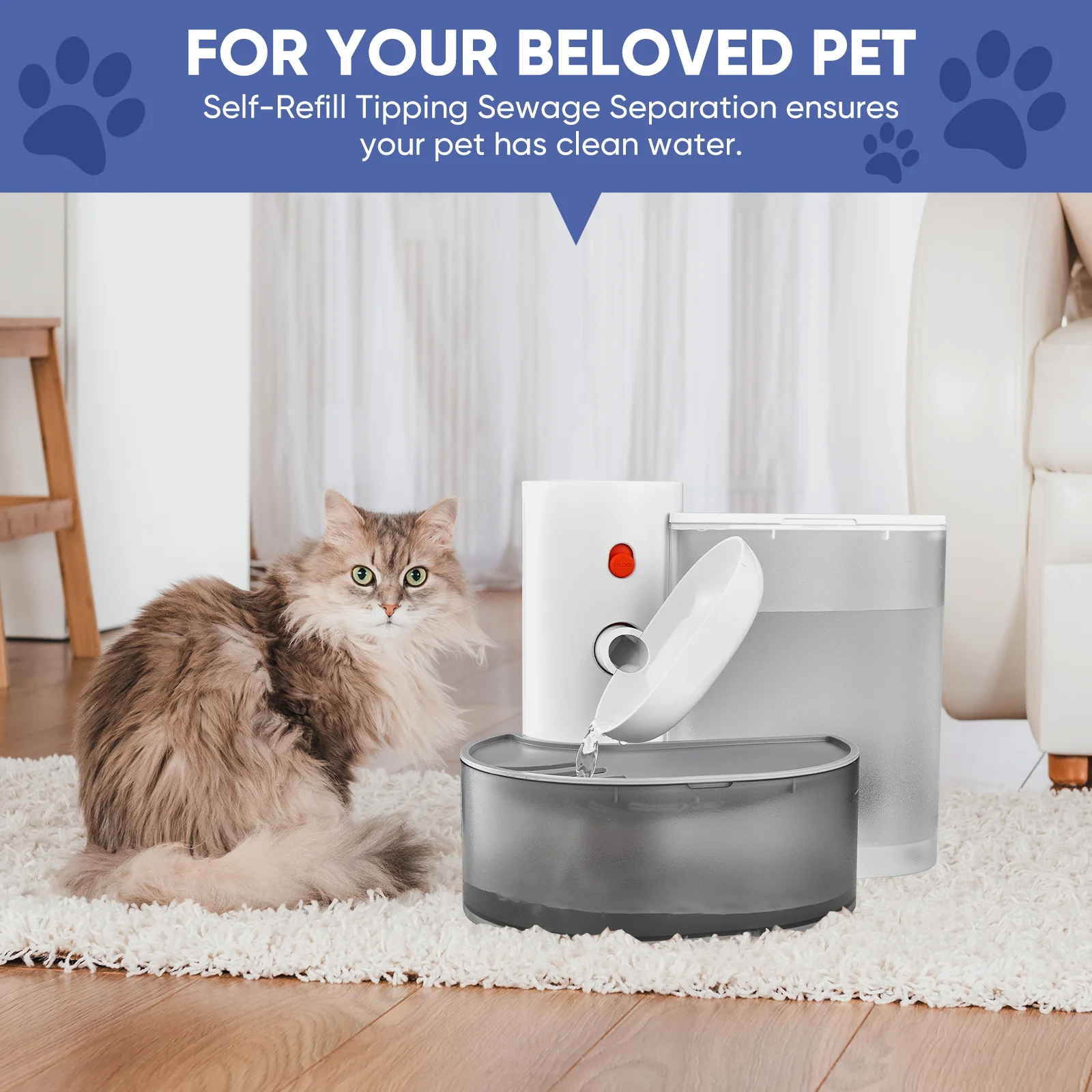 SAKER® Automatic Pet Water Fountain - Image 6