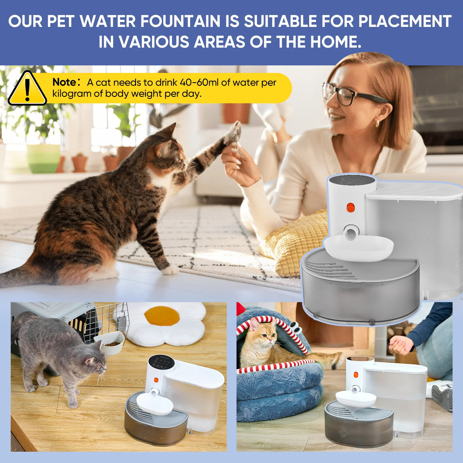 SAKER® Automatic Pet Water Fountain - Image 7
