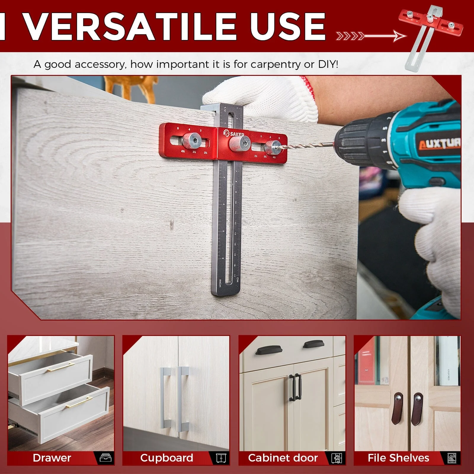 SAKER® Cabinet Door Mounting Jig - Image 16