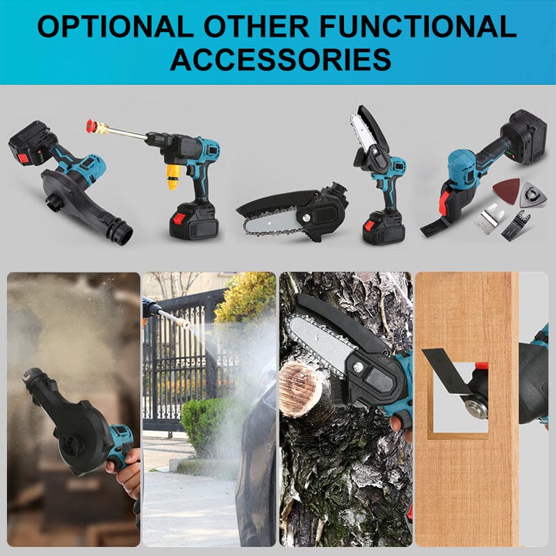 SAKER® Cordless Power Tool Combo Kit - Image 5