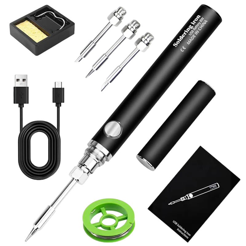 SAKER® Cordless Soldering Iron Kit
