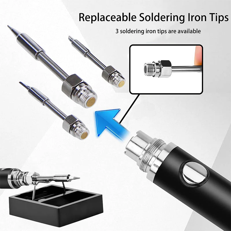 SAKER® Cordless Soldering Iron Kit - Image 3
