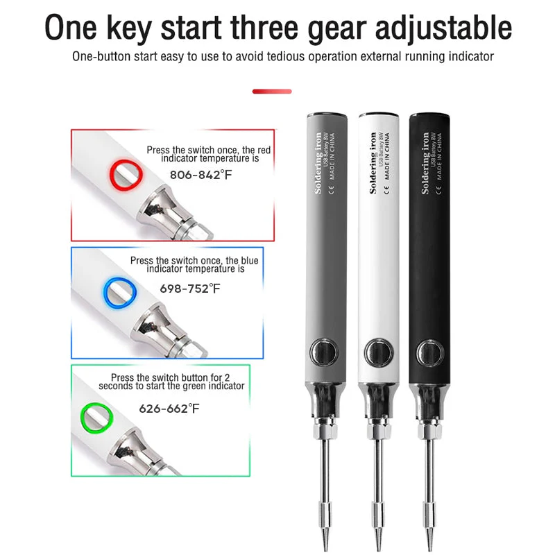 SAKER® Cordless Soldering Iron Kit - Image 4