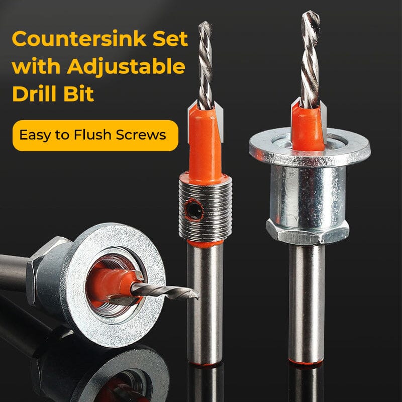 SAKER® Countersink Set with Adjustable Drill Bit - Image 3