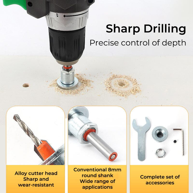 SAKER® Countersink Set with Adjustable Drill Bit - Image 4