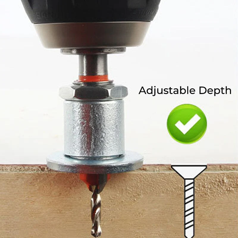 SAKER® Countersink Set with Adjustable Drill Bit - Image 7