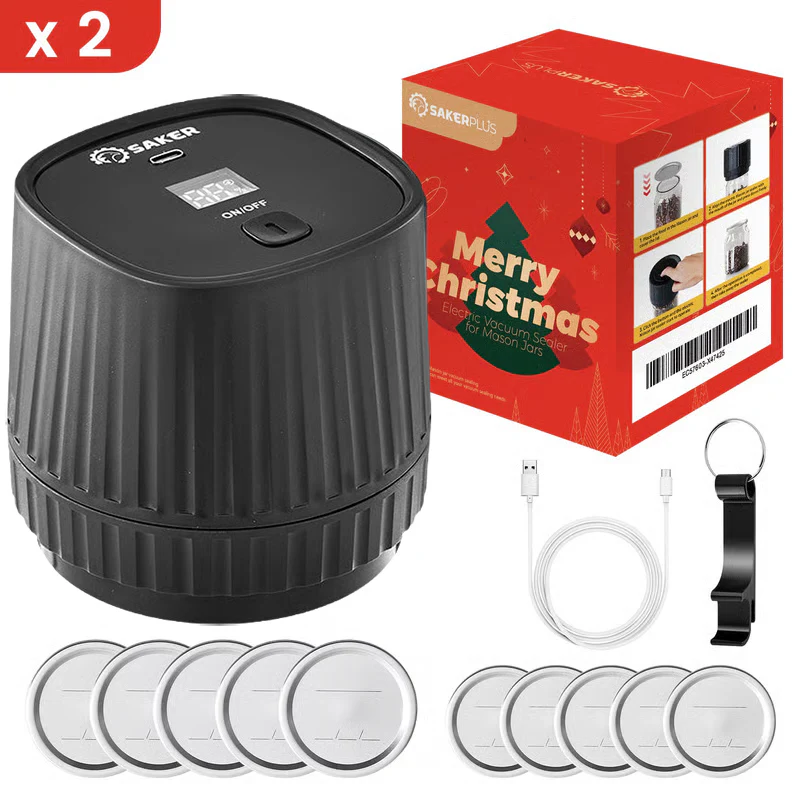 SAKER® Electric Mason Jar Vacuum Sealer - Image 14