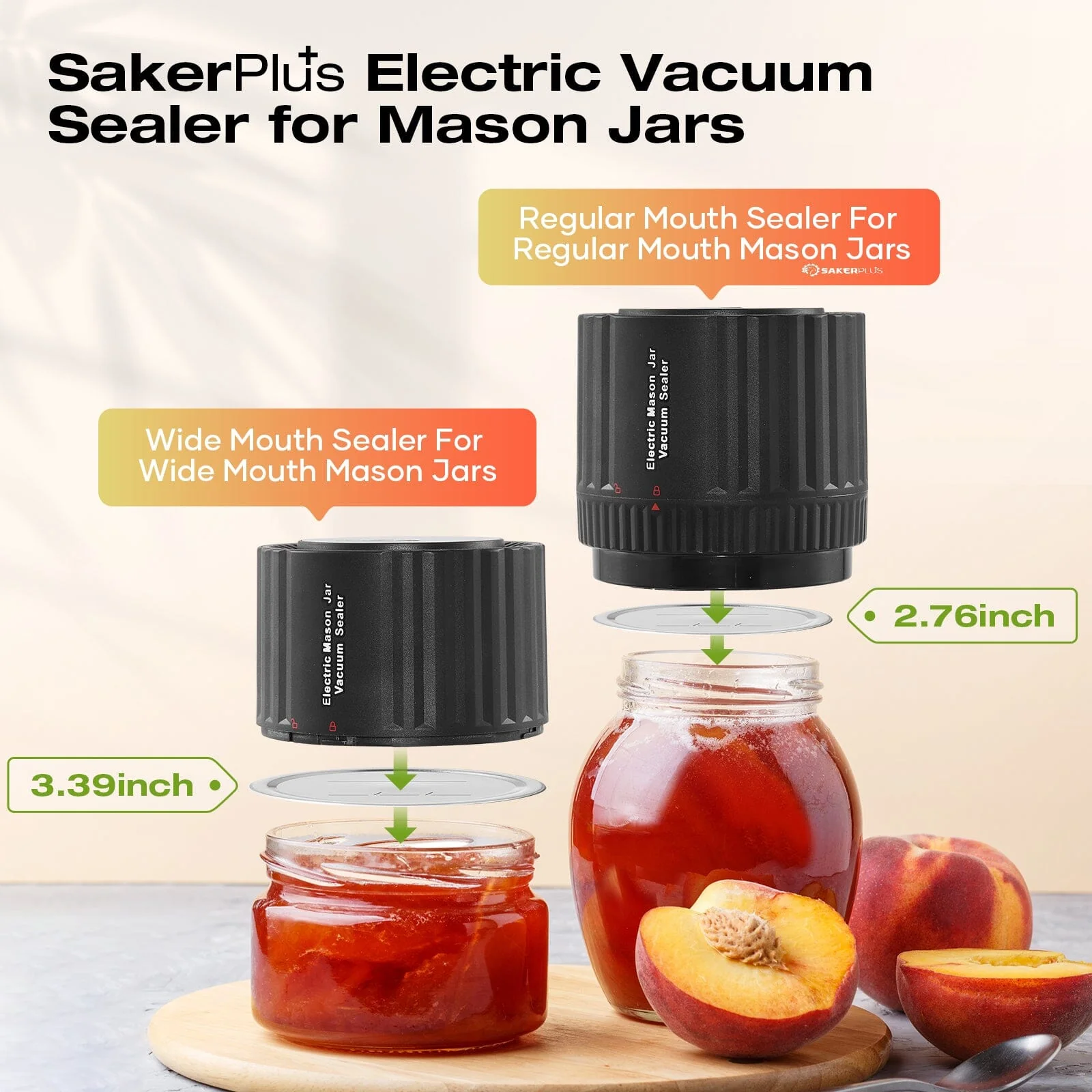 SAKER® Electric Mason Jar Vacuum Sealer - Image 5