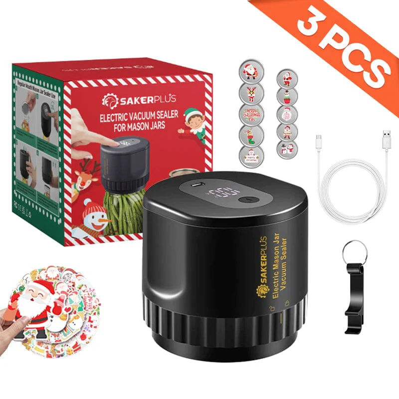 SAKER® Electric Vacuum Sealer For Mason Jars UK - Image 11