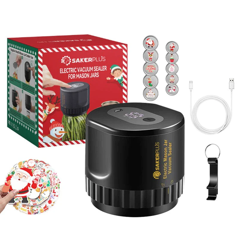 SAKER® Electric Vacuum Sealer For Mason Jars UK - Image 3