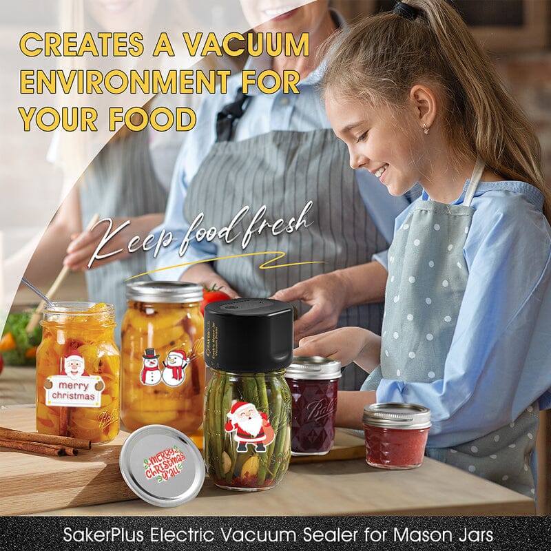 SAKER® Electric Vacuum Sealer For Mason Jars UK - Image 9