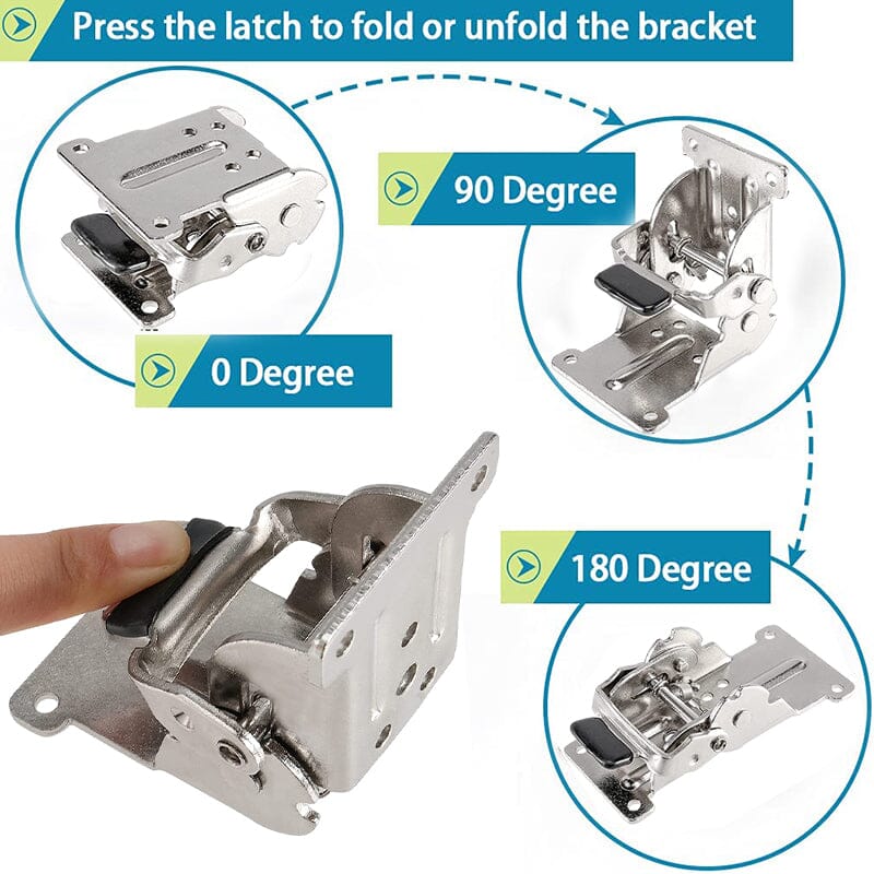 SAKER® Folding Leg Hinge Bracket - Image 9