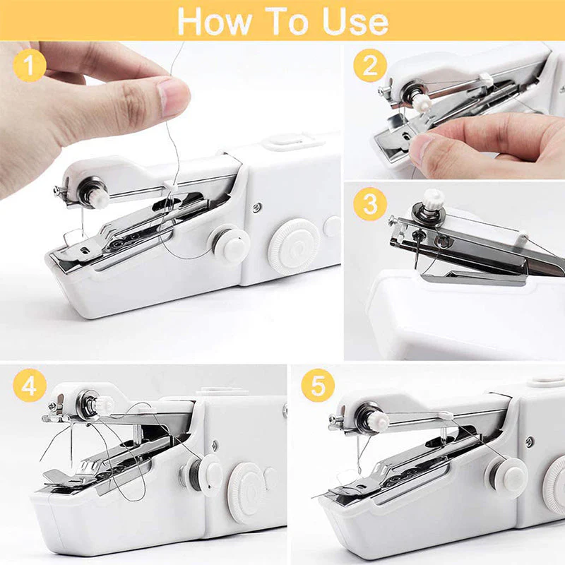 SAKER® Mini Portable Handheld Sewing Machine - Image 7