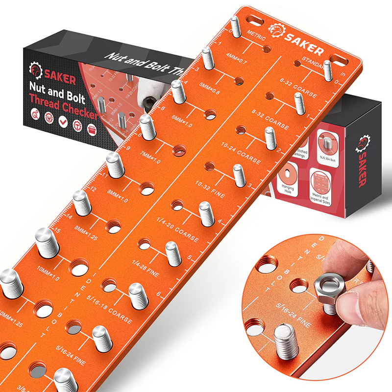 SAKER® Nut and Bolt Thread Checker - Image 3