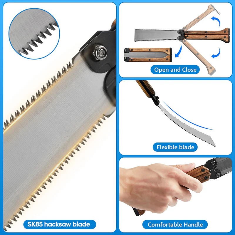 SAKER® Portable Foldable Double-Sided Saw - Image 9