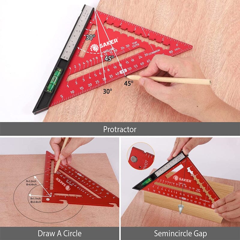 SAKER® Rafter Square with Level - Image 8