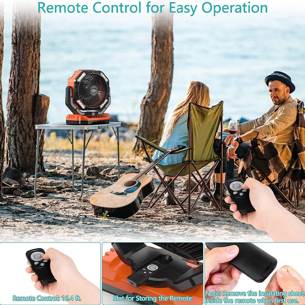 SAKER Rechargeable Camping Fan - Image 6