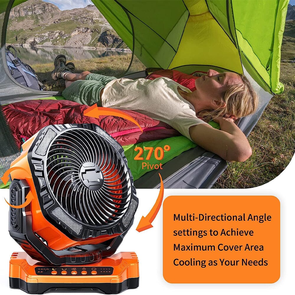 SAKER Rechargeable Camping Fan - Image 7
