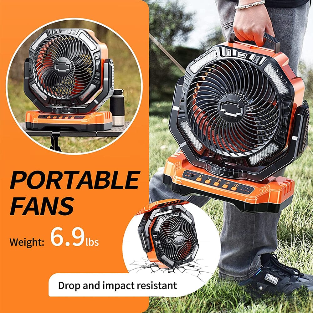 SAKER Rechargeable Camping Fan - Image 8