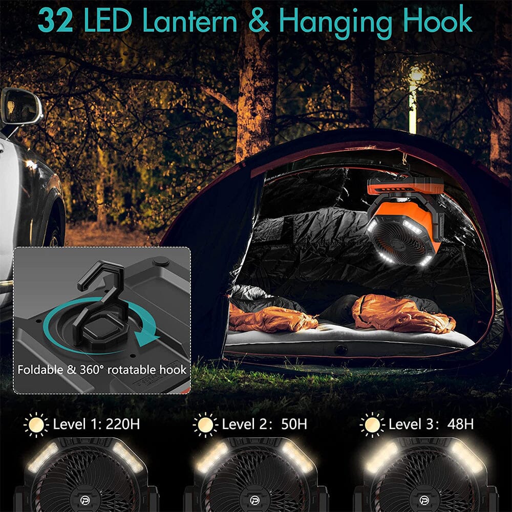 SAKER Rechargeable Camping Fan - Image 9