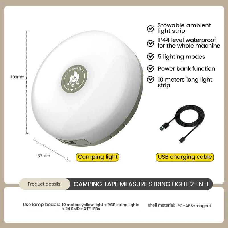 SAKER® String Lights for Camping - Image 11
