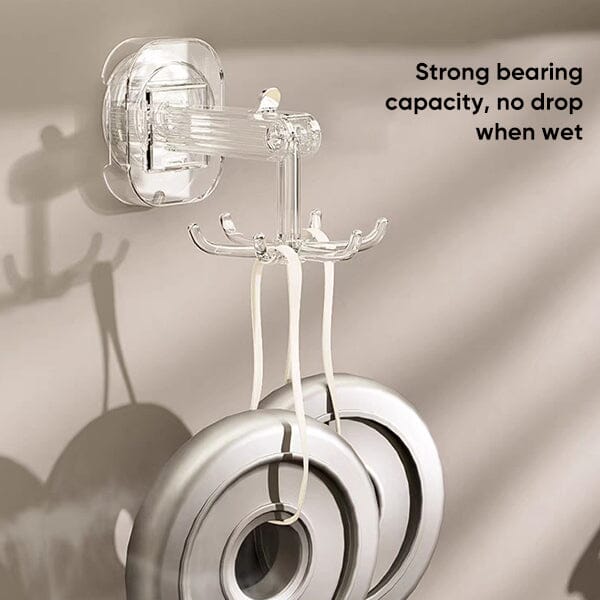 SAKER® Suction Cup Six-Claw Swivel Hook - Image 11