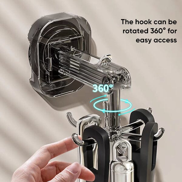 SAKER® Suction Cup Six-Claw Swivel Hook - Image 12