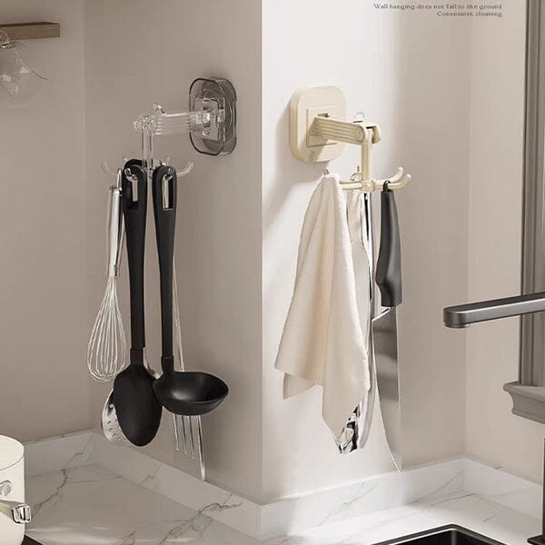 SAKER® Suction Cup Six-Claw Swivel Hook - Image 6