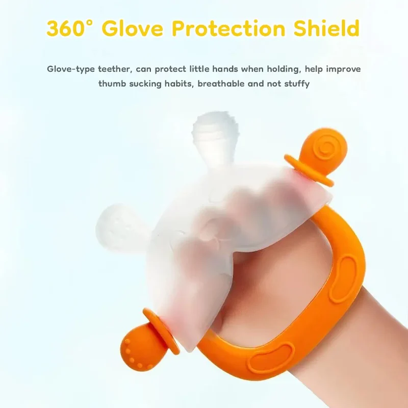 Sakerplus® Teething Mittens for Safe Baby Exploration - Image 11