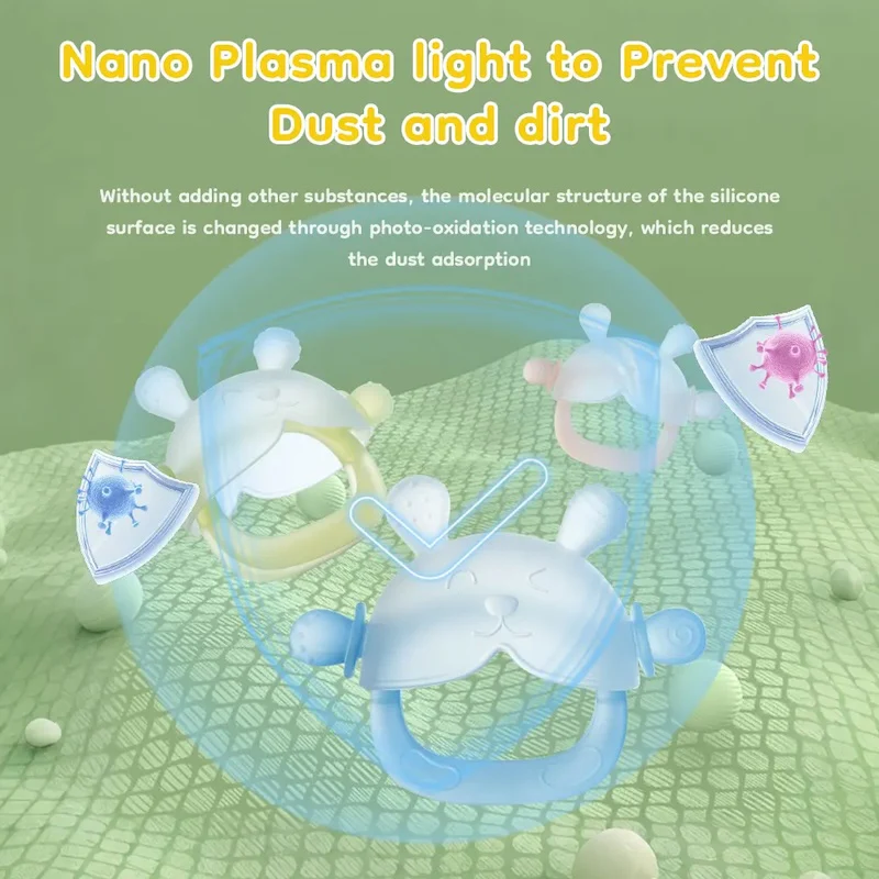 Sakerplus® Teething Mittens for Safe Baby Exploration - Image 6