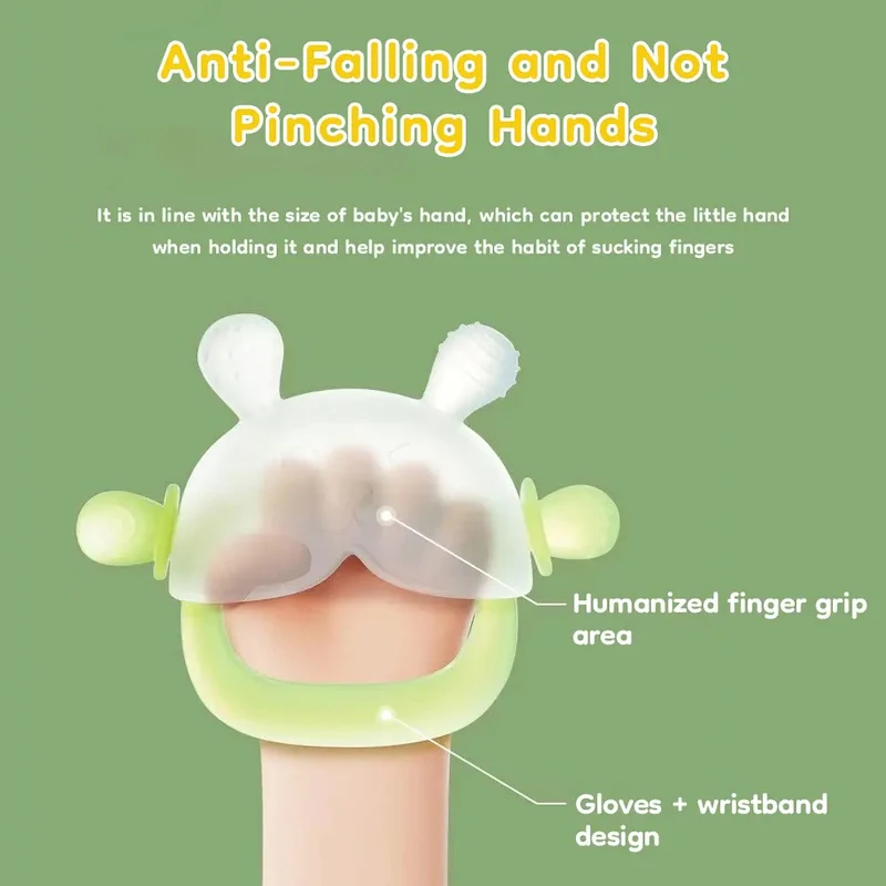 Sakerplus® Teething Mittens for Safe Baby Exploration - Image 8