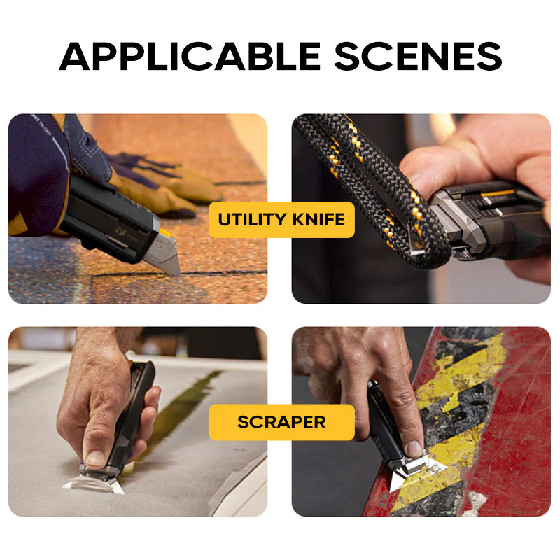 Saker 2 in 1 Scraper Utility Knife - Image 3