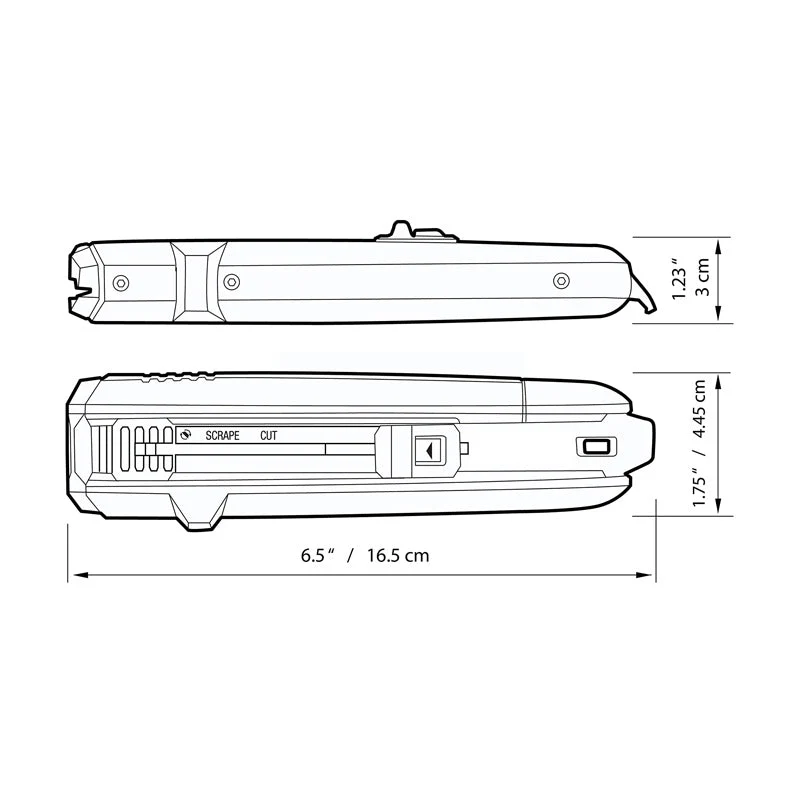 Saker 2 in 1 Scraper Utility Knife - Image 9